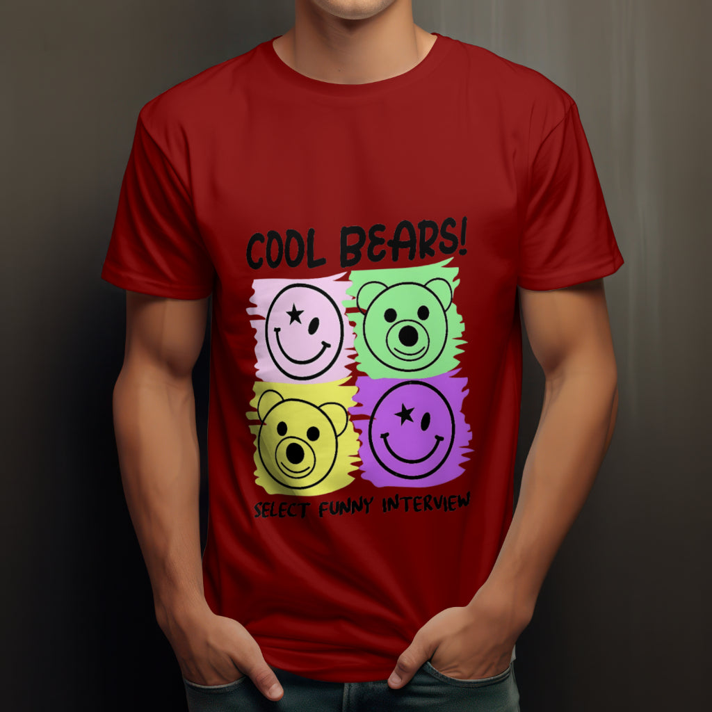 Cool bears Half sleeve T-shirt