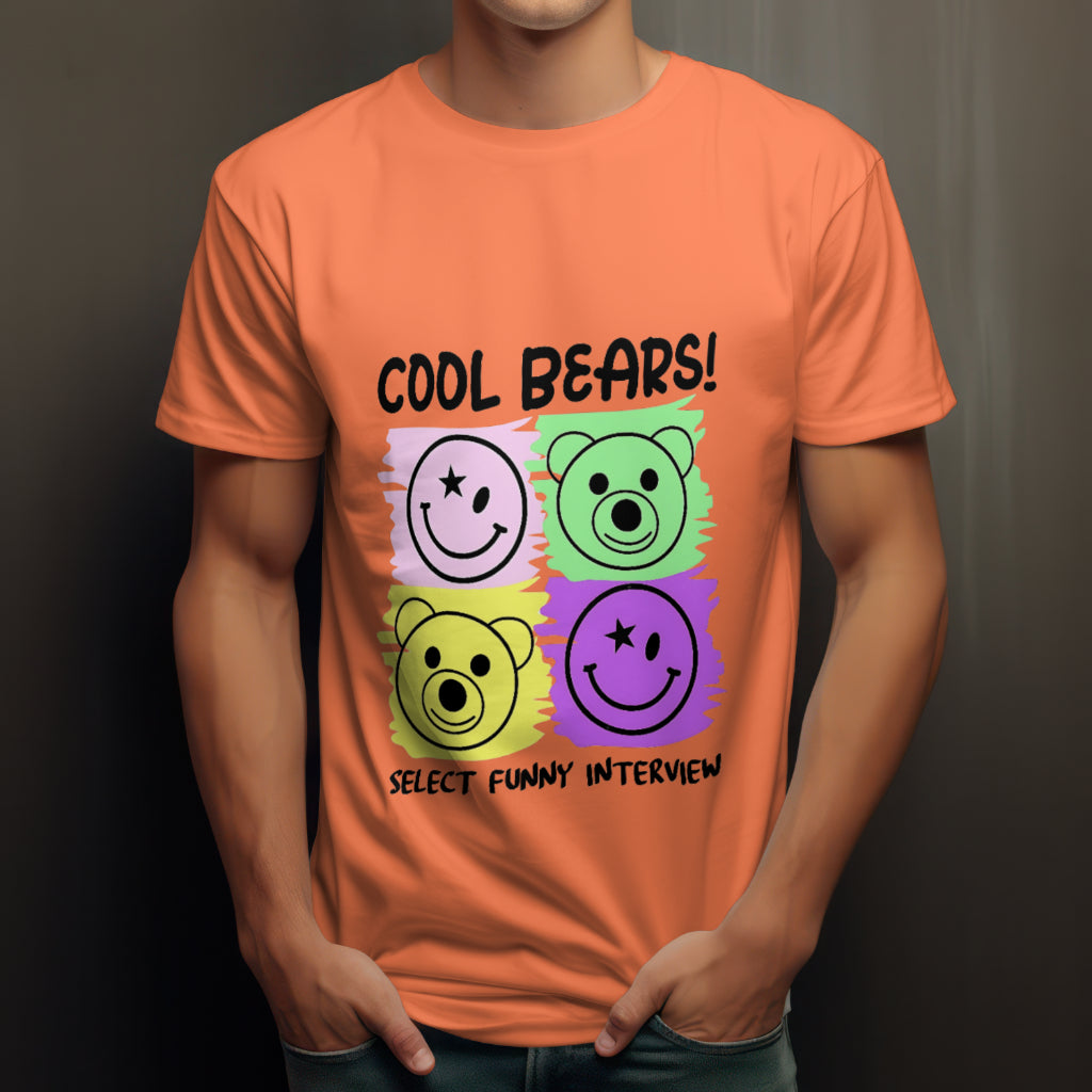 Cool bears Half sleeve T-shirt